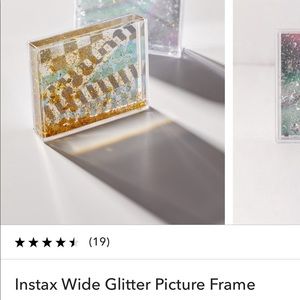 URBAN OUTFITTERS NWT Glitter Instax Wide Frame